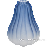 Ваза "Frosty fruit" (стекло), D19xH25 см - фото 1