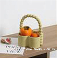 Блюдо декоративное "Нерине" (керамика), 16x15xH20 см - фото 1