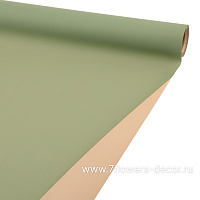 Пленка матовая, 57 смx10 м, 63 mic, двусторонняя, двухцветная - фото 1