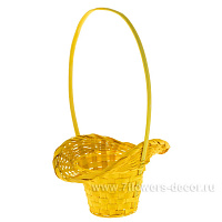 Корзина плетеная (бамбук), 26x10см - фото 1