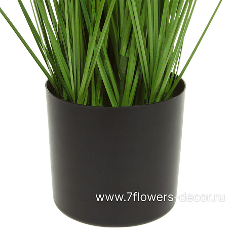 Трава искусственная в кашпо, H60 см - фото 2