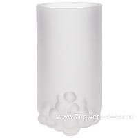 Ваза "Chocolate" (стекло), D12xH22 см - фото 1