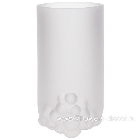 Ваза Chocolate (стекло), D12xH22 см - фото 1