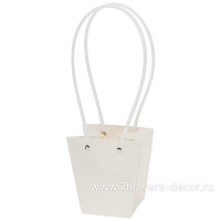 Сумка подарочная (картон), 12x8xH12,5 см, набор (10 шт), с ламинацией - фото 1