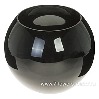 Ваза "Шаровая Пять вечеров" (стекло), D30xH25 см - фото 1