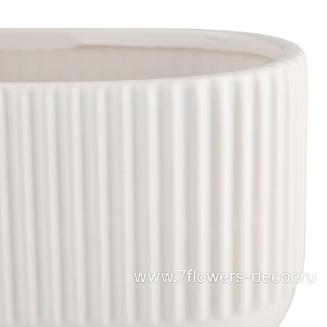 Кашпо (керамика), 18x11xH10 см - фото 2