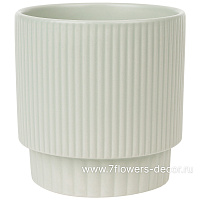 Кашпо (керамика), D12xH11 см - фото 1