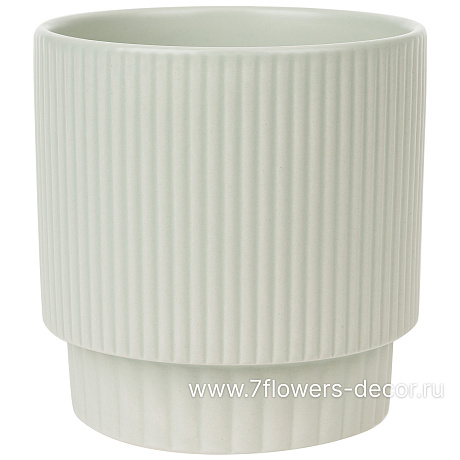 Кашпо (керамика), D12xH11 см - фото 1