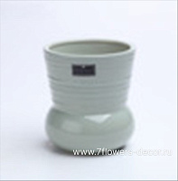 Кашпо "Flow" (керамика), D12,5xH14 см - фото 1