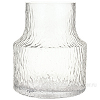 Ваза "Лед" (стекло), D17xH20 см - фото 1