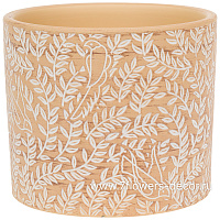 Кашпо "Punti" (керамика), D12xH10 см - фото 1