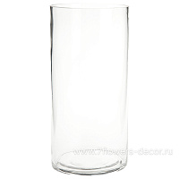 Ваза "Трубка 120" (стекло), D12xH25 см, К - фото 1