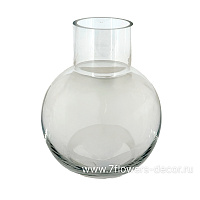 Ваза "Belly" (стекло), D15xH18 см - фото 1