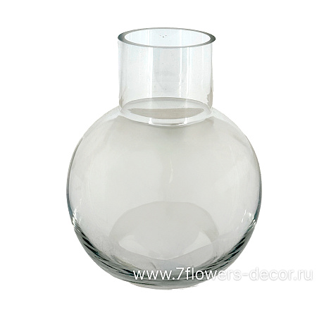 Ваза Belly (стекло), D15xH18 см - фото 1