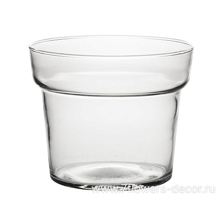 Ваза Азалия (стекло), D16xH13,5 см - фото 1