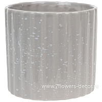 Кашпо (керамика), D12xH11,5 см - фото 1