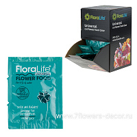 Подкормка для развития срезанных цветов "Floralife Flower Food Clear 300", 5 г, набор (200 шт), Oasi - фото 1