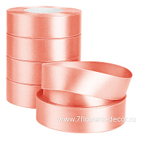 Лента атлас, 25 ммx25 ярд, набор (5 шт) - фото 1