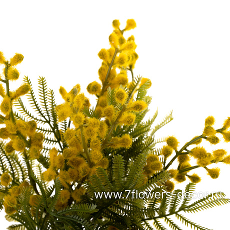 Букет искусственных веток Мимоза, H40 см - фото 2
