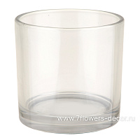 Ваза "Трубка 120" (стекло), D12xH12 см, К - фото 1