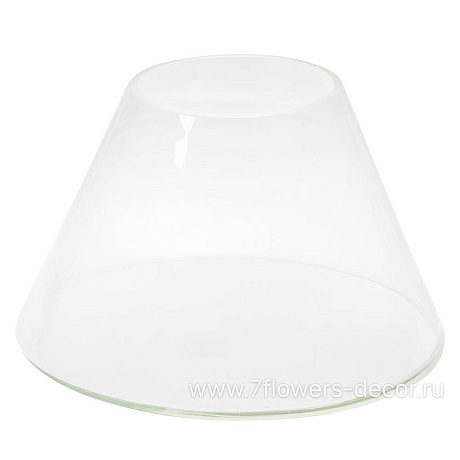 Ваза Трапеция (стекло), 13x28xH18 см - фото 1