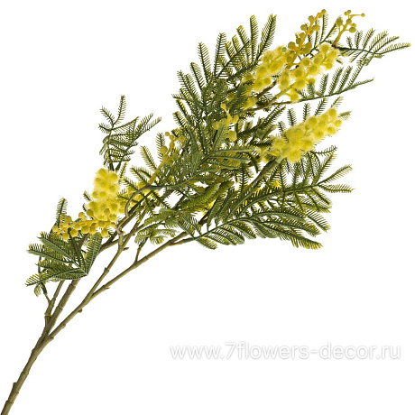 Ветка искусственная Мимоза, H79 см - фото 1