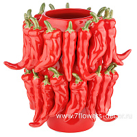 Ваза "Рамиро" (керамика), 19x18,5xH23 см - фото 1