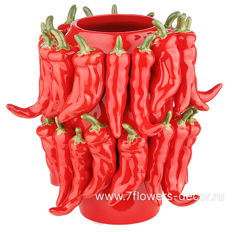 Ваза Рамиро (керамика), 19x18,5xH23 см - фото 1