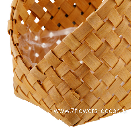 Корзина плетеная (дерево), 23x14xH27,5 см - фото 2