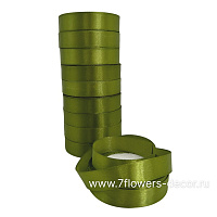 Лента атлас, 20 ммx25 ярд, набор (10 шт) - фото 1