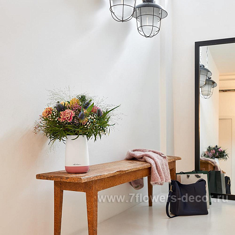 Ваза Lechuza Yula Flower, пластик - фото 3