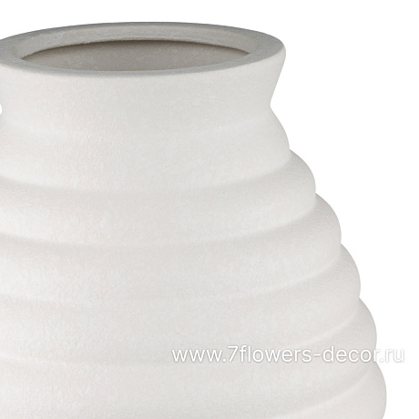 Ваза Dune (керамика), D17xH30,5 см - фото 2
