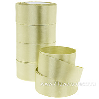 Лента атлас, 40 ммx25 ярд, набор (5 шт) - фото 1