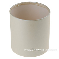 Коробка шляпная "Мини", D12xH12 см, без крышки, перламутр - фото 1