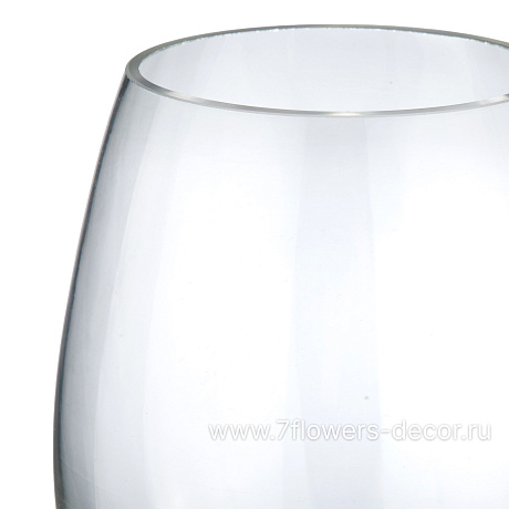 Ваза Шивон (стекло), D9xH18 см - фото 2