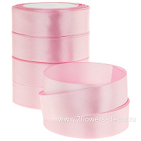 Лента атлас, 25 ммx25 ярд, набор (5 шт) - фото 1