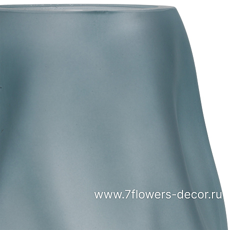 Ваза Matte (стекло), D15xH25 см - фото 2