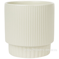 Кашпо (керамика), D12xH11 см - фото 1