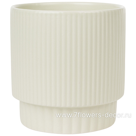 Кашпо (керамика), D12xH11 см - фото 1