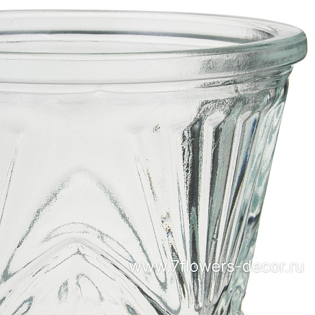 Ваза Азалина 3 (стекло), D11xH30 см - фото 2