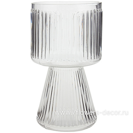 Ваза (стекло), D11хН21 см - фото 1