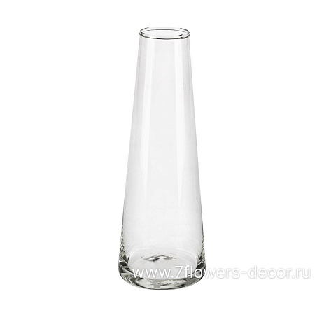 Ваза Коническая (стекло), 4x7хН19 cм - фото 1
