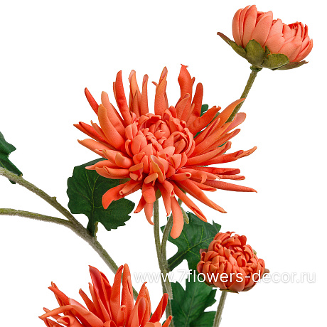 Цветок искусственный Хризантема, H66 см - фото 2