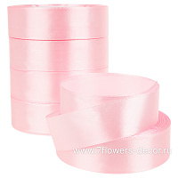 Лента атлас, 25 ммx25 ярд, набор (5 шт) - фото 1