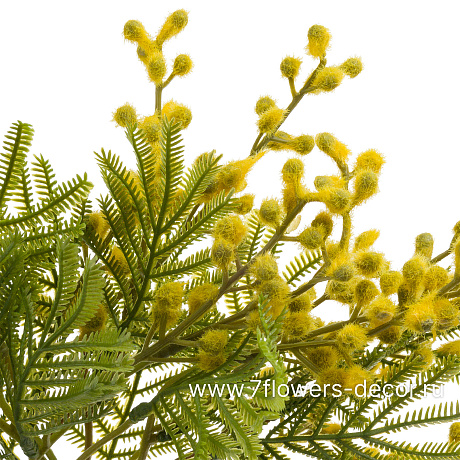 Букет искусственных веток Мимоза, H40 см - фото 3