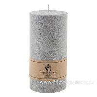 Свеча цилиндр "Бермингем" (пальмовый воск), D7хН15 см - фото 1