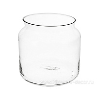 Ваза "Лемож-3" (стекло), D15xH15 см - фото 1