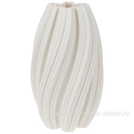 Ваза Иллюзия (керамика), D19xH34 см, для сухоцветов - фото 1