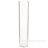 Ваза "Трубка 50" (стекло), D5xH25 см, К - фото 1