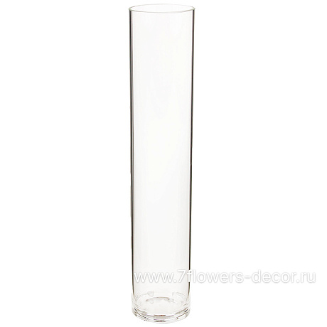 Ваза Трубка 50 (стекло), D5xH25 см, К - фото 1